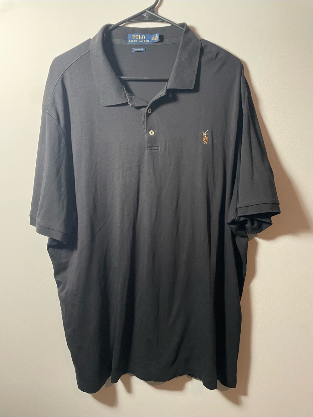 Polo by Ralph Lauren Men’s XXL Classic Black Polo Shirt